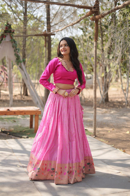 PREMIUM PINK LEHENGA CHOLI COLLECTIONS