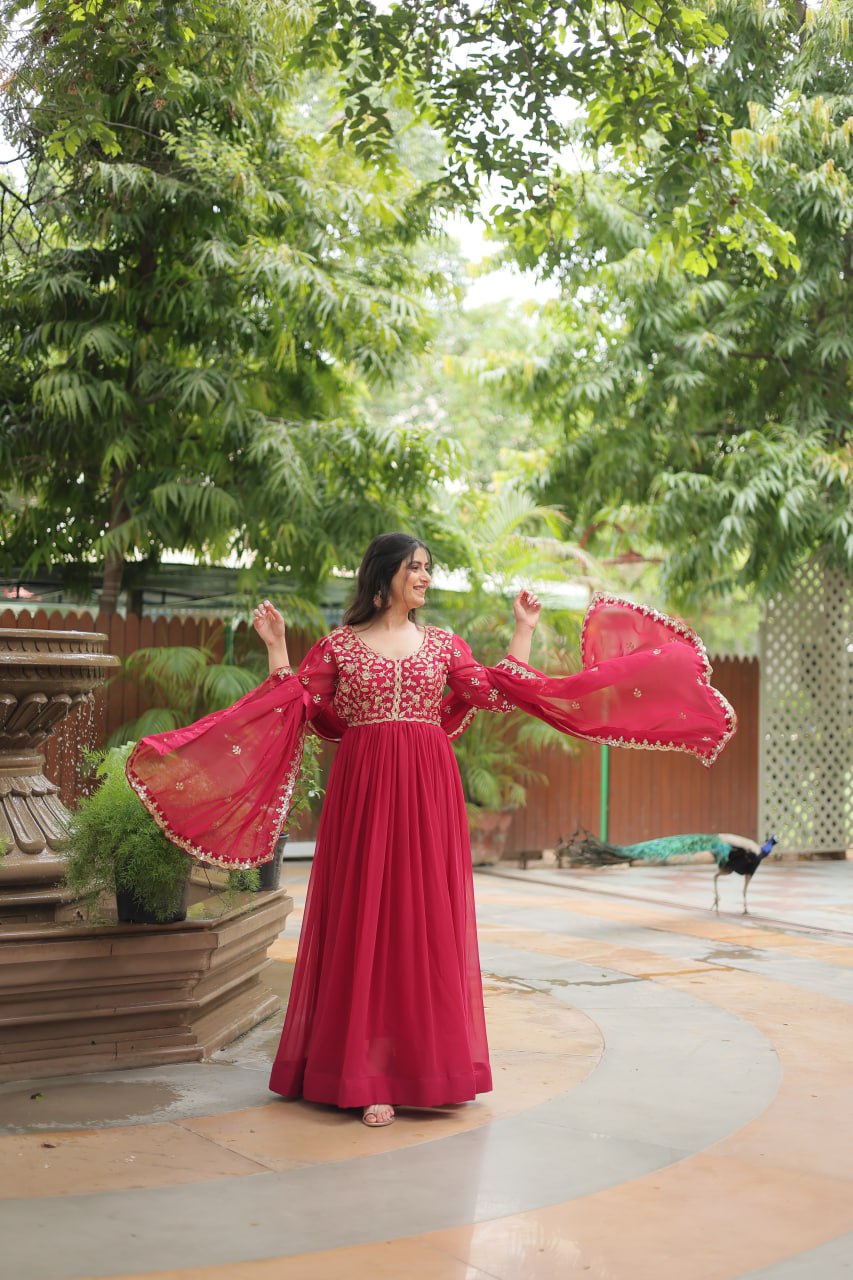 LUXURIOUS GOWN-WITH-DUPATTA COLLECTIONS