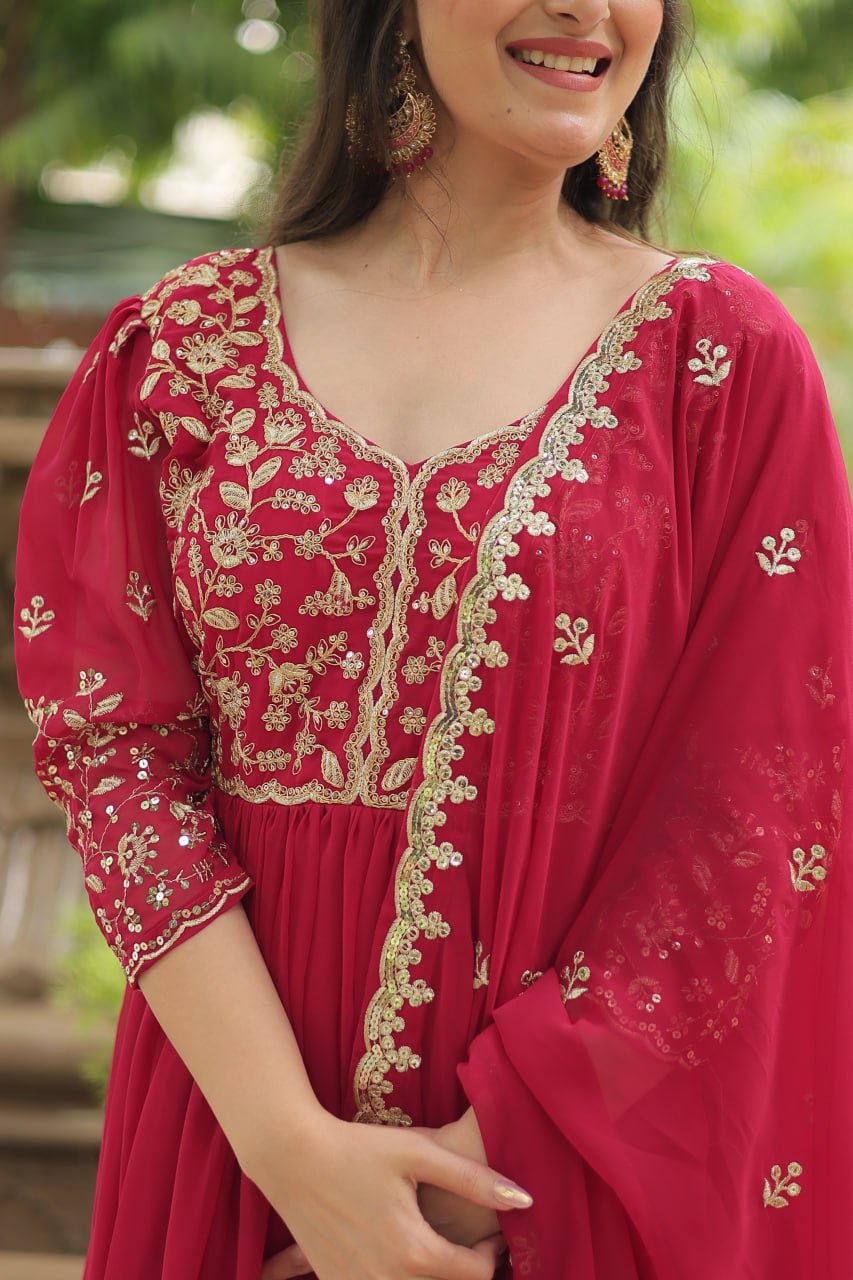 LUXURIOUS GOWN-WITH-DUPATTA COLLECTIONS