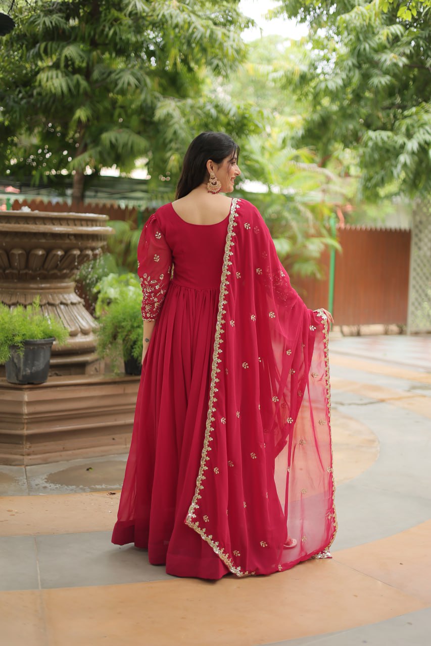 LUXURIOUS GOWN-WITH-DUPATTA COLLECTIONS