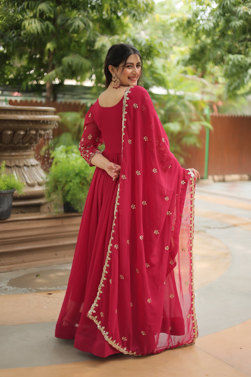 LUXURIOUS GOWN-WITH-DUPATTA COLLECTIONS