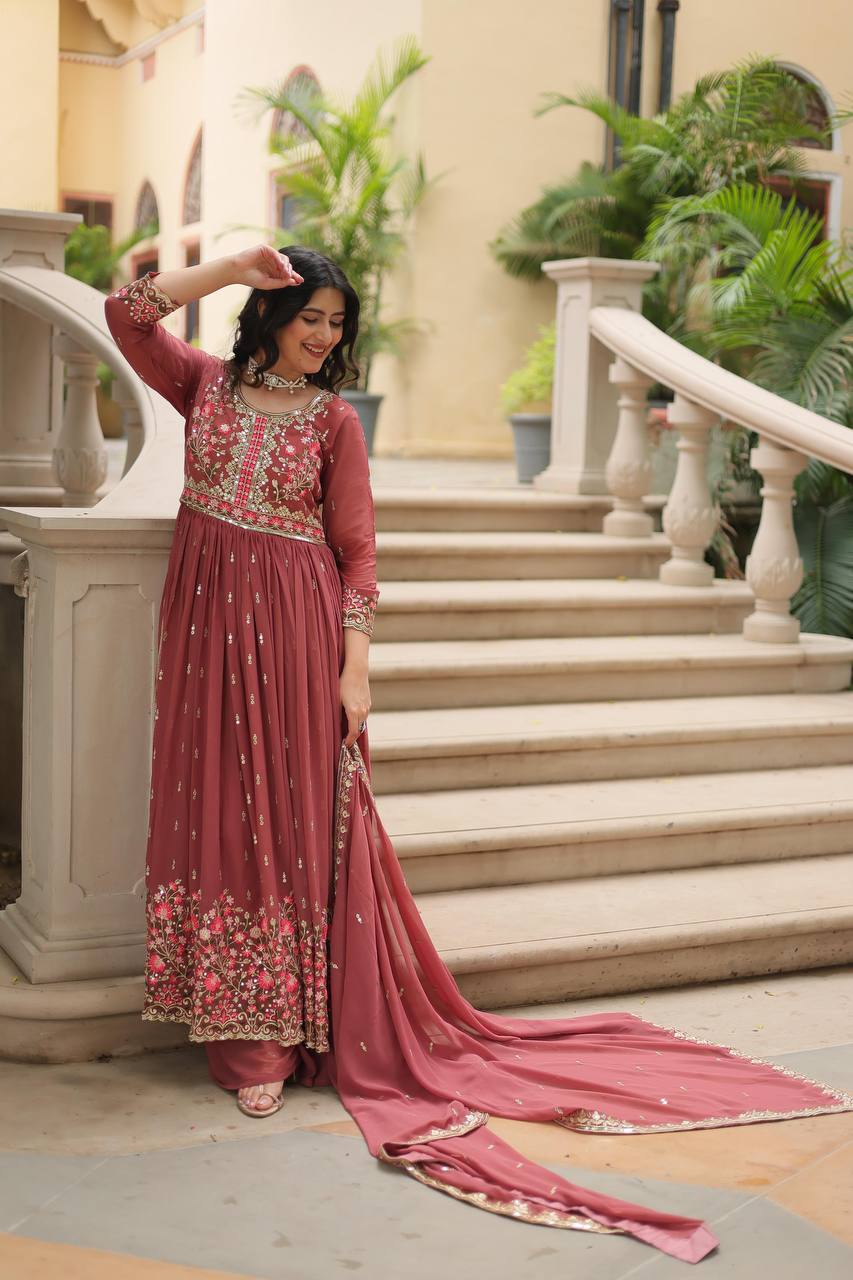 ✨ Luxe Elegance Sharara Suit – A Statement of Grace & Glamour! ✨TAMETA