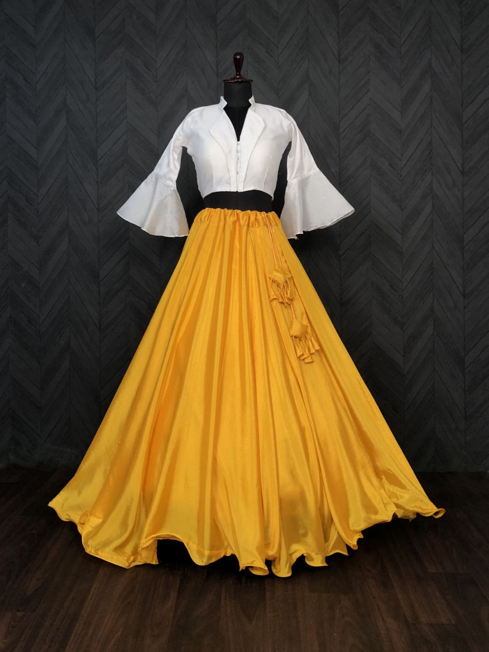 PREMIUM READYMADE YELLOW LEHENGA CHOLI COLLECTIONS